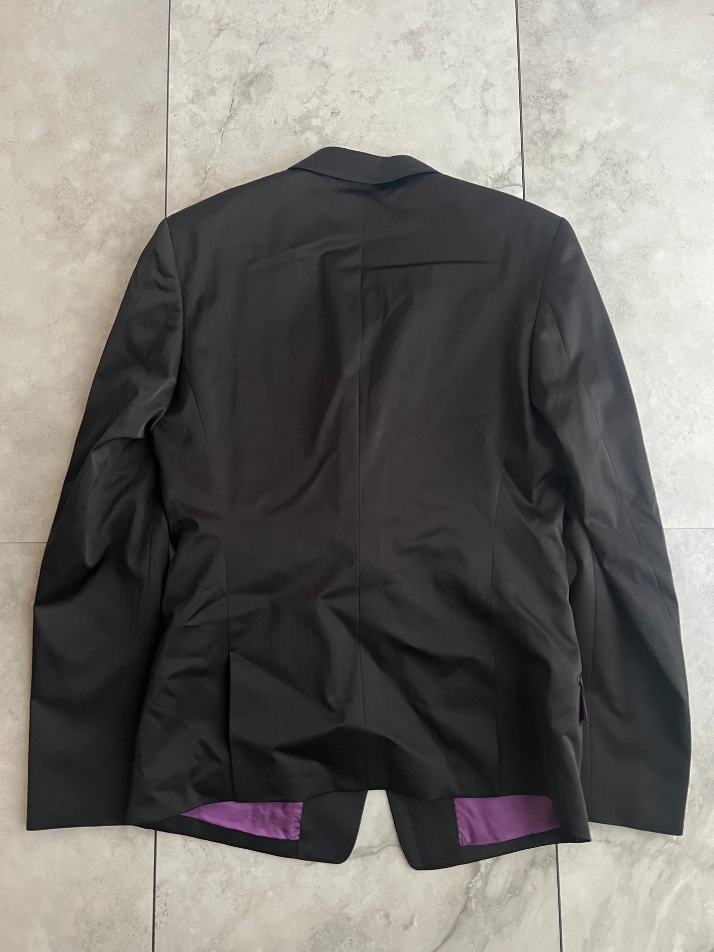 Buffalo Bobs Tailored Black Pinstripe Blazer