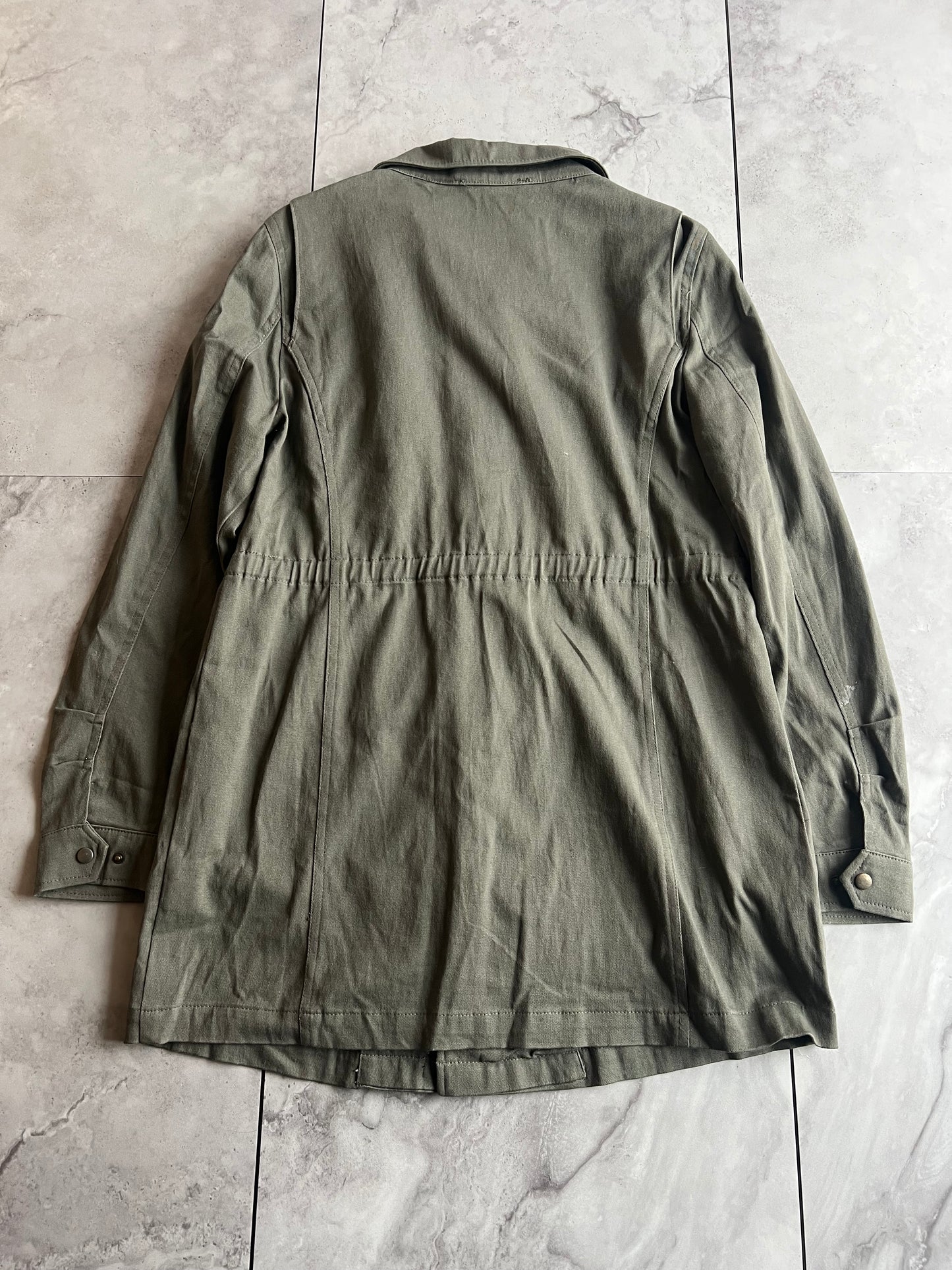 Vintage Military Style Embellished Jacket