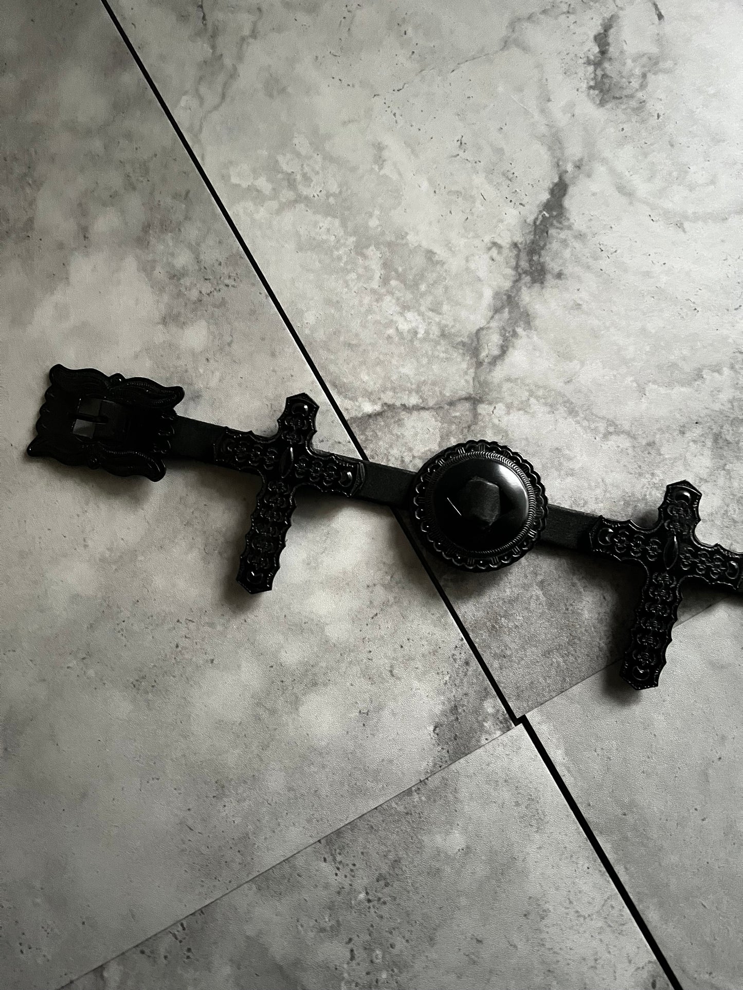 L.G.B Cross Concho Belt