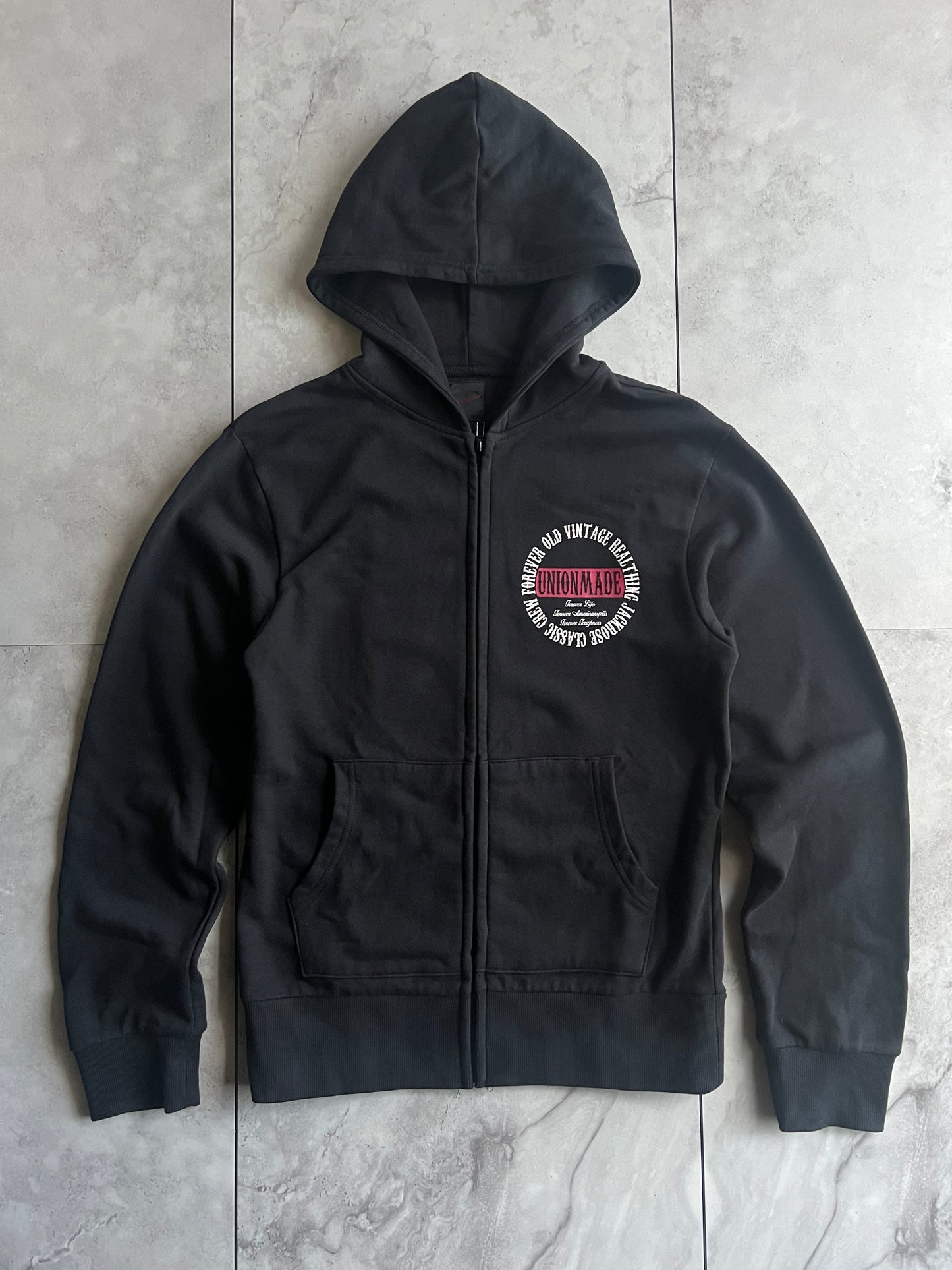 Jackrose Zip-Up Vintage Hoodie