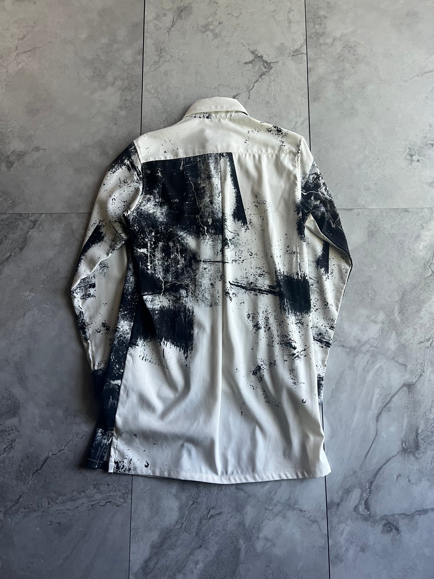 Shellac Graphic Button Up Shirt