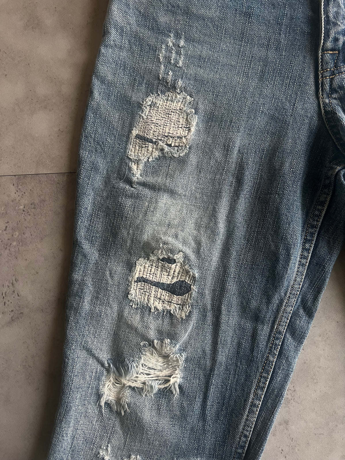 Jackrose Distressed Denim Shorts