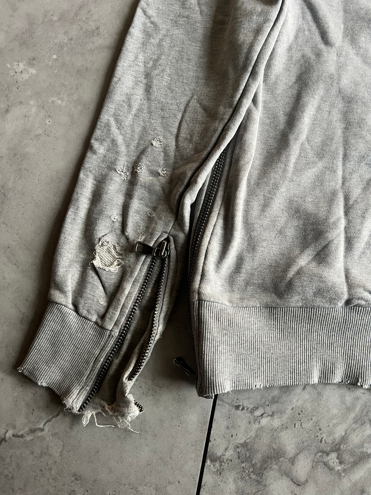 Main Vein Gunshot Side-Zipper Hoodie