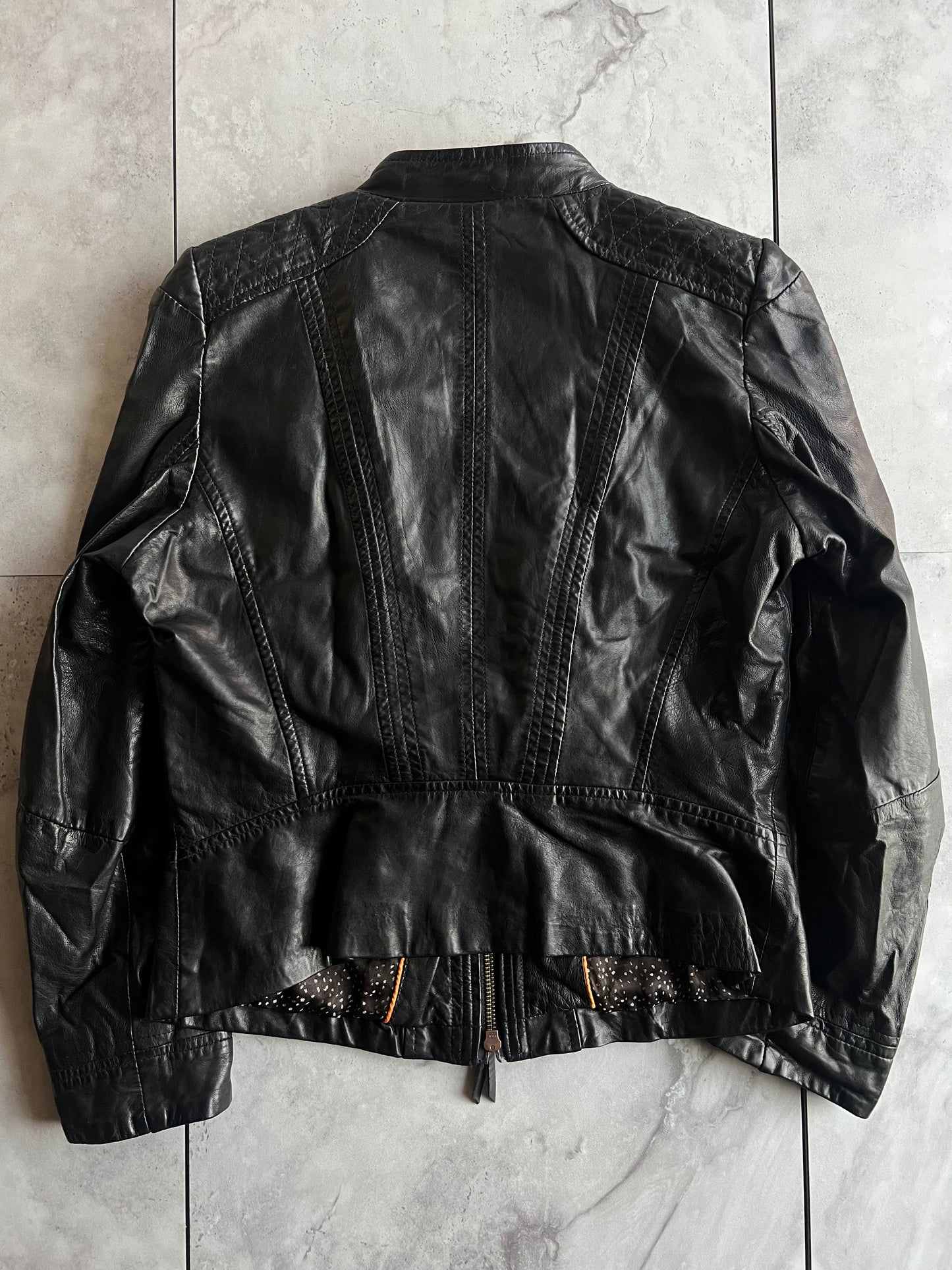 Hugo Boss Rider Leather Jacket