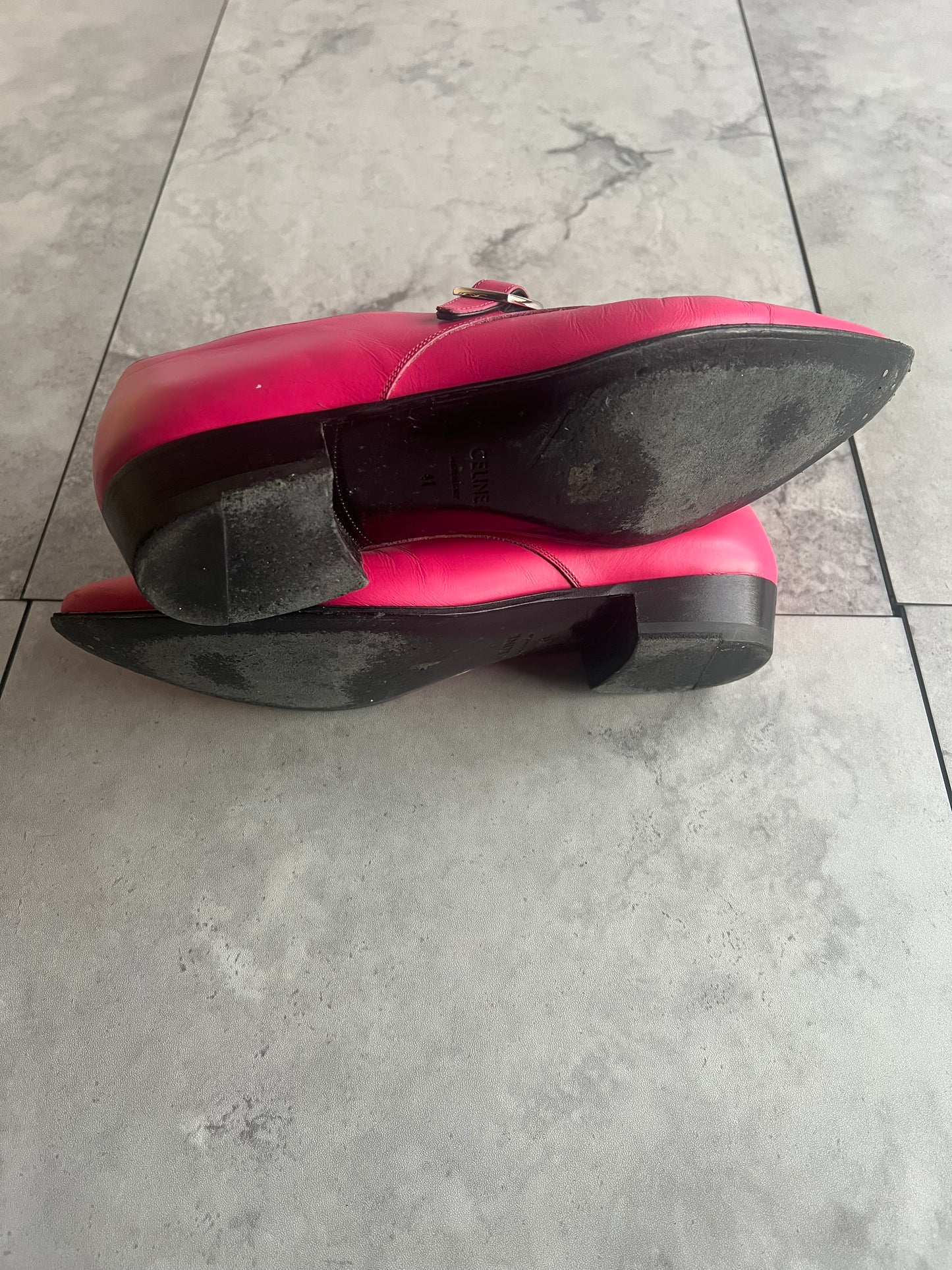 Celine S/S19 Pink Jacno Boots