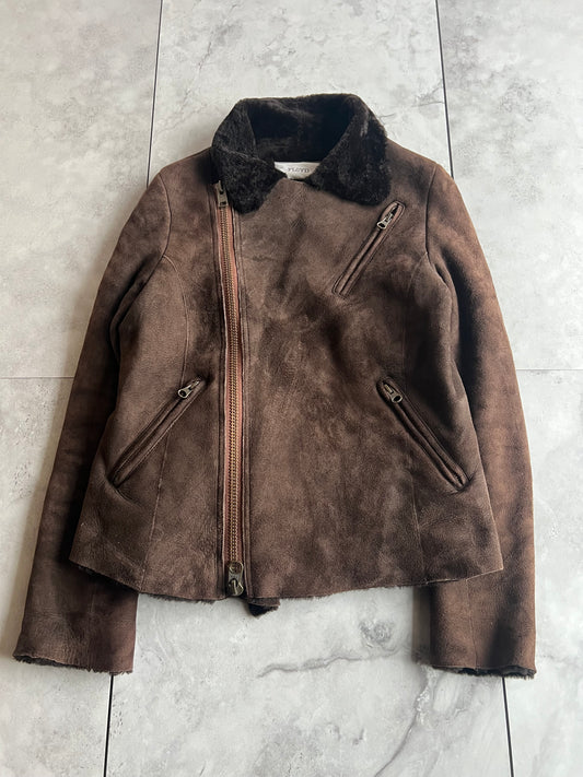 Floyd Sheepskin Leather Aviator Jacket