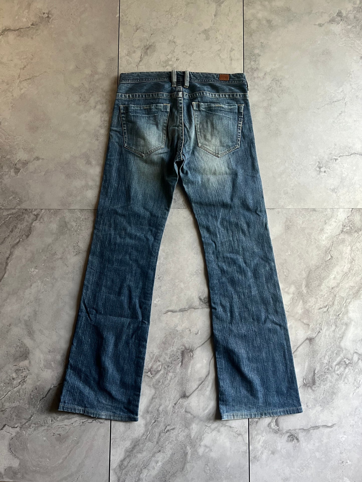 Nicole Club Tribal Printed Flares Denim
