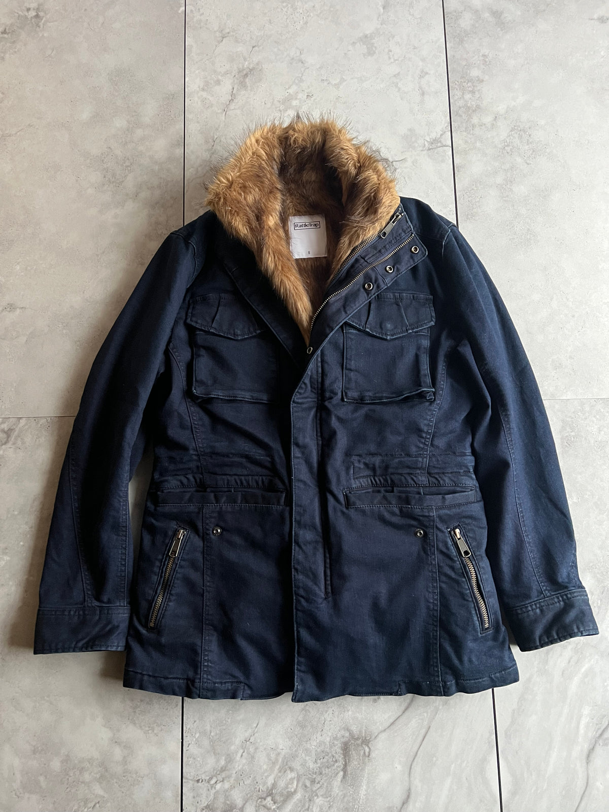 Rattle Trap Worker Fur Lined Jacket