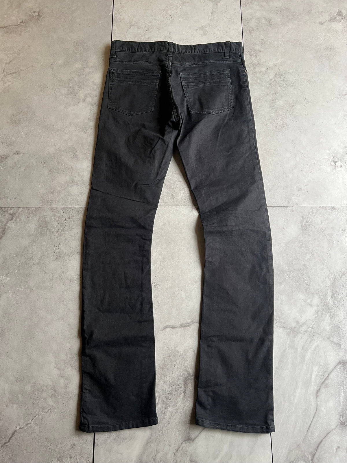Schlussel Black Skinny Embroidered Pants