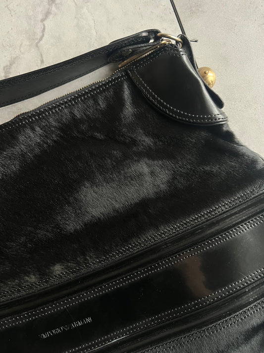 Emporio Armani Calfskin Leather Handbag