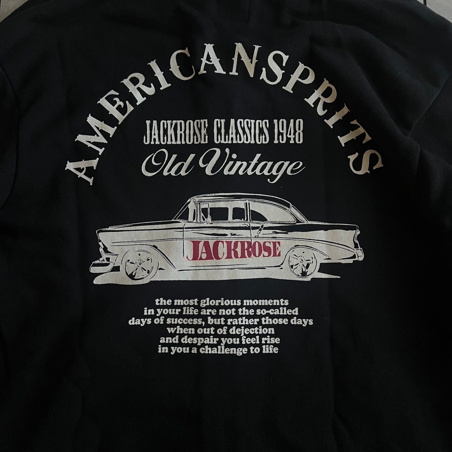 Jackrose Zip-Up Vintage Hoodie
