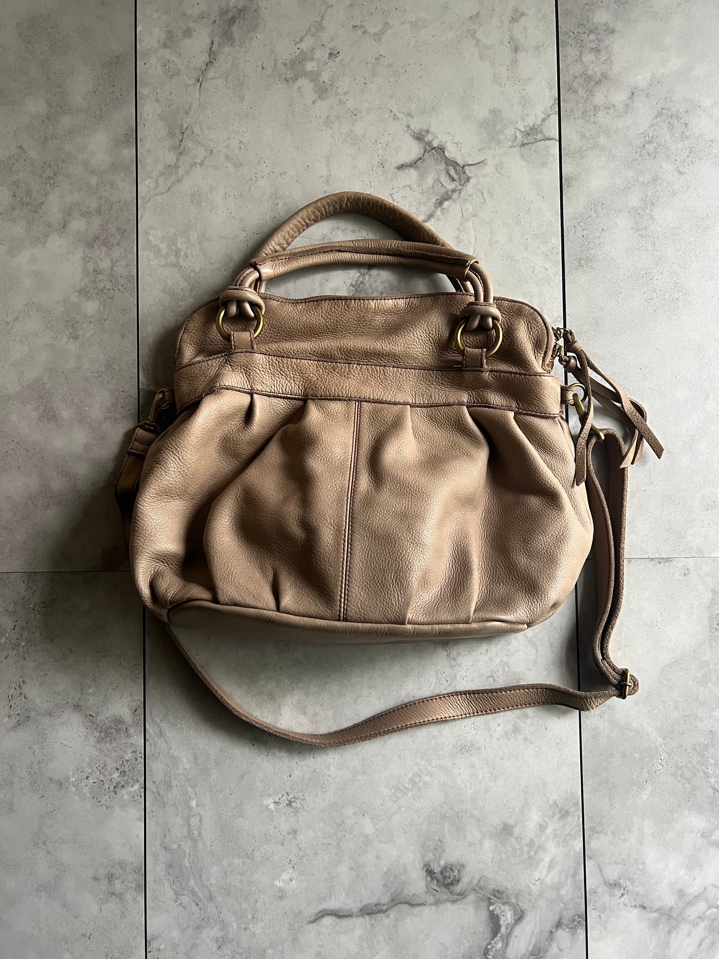 Sazaby 2-Way Leather Bag