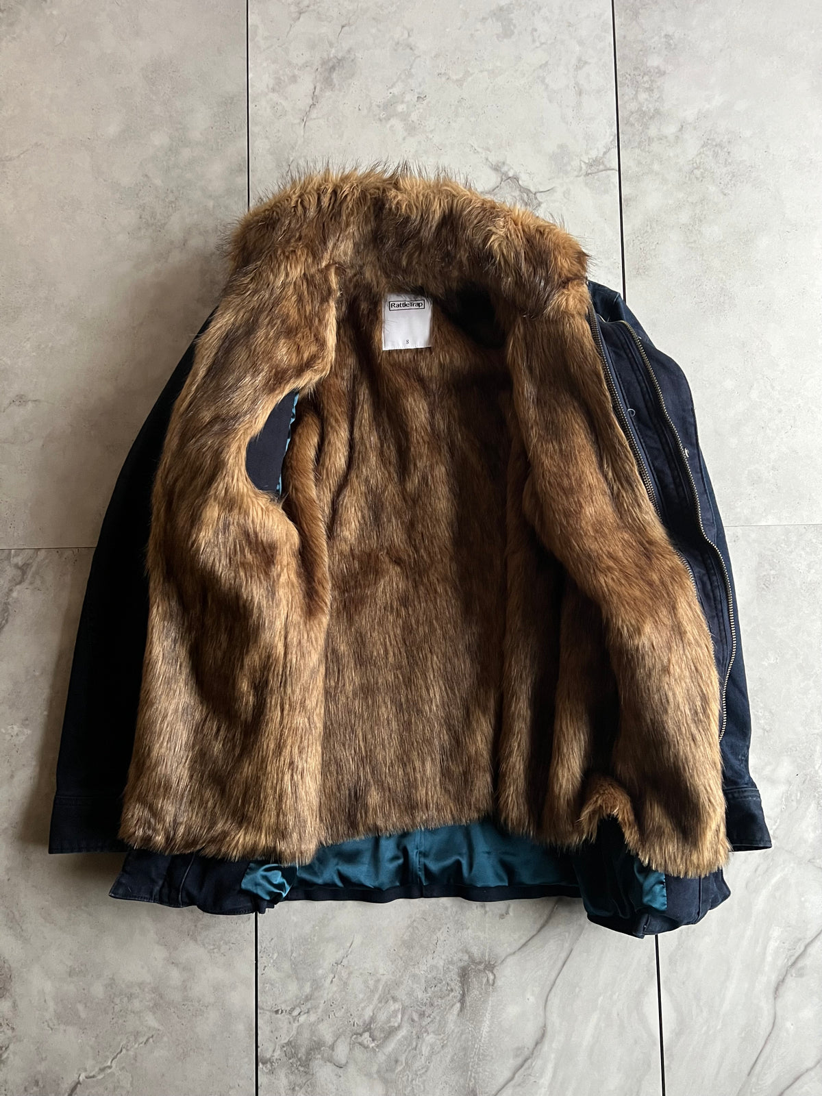 Rattle Trap Worker Fur Lined Jacket