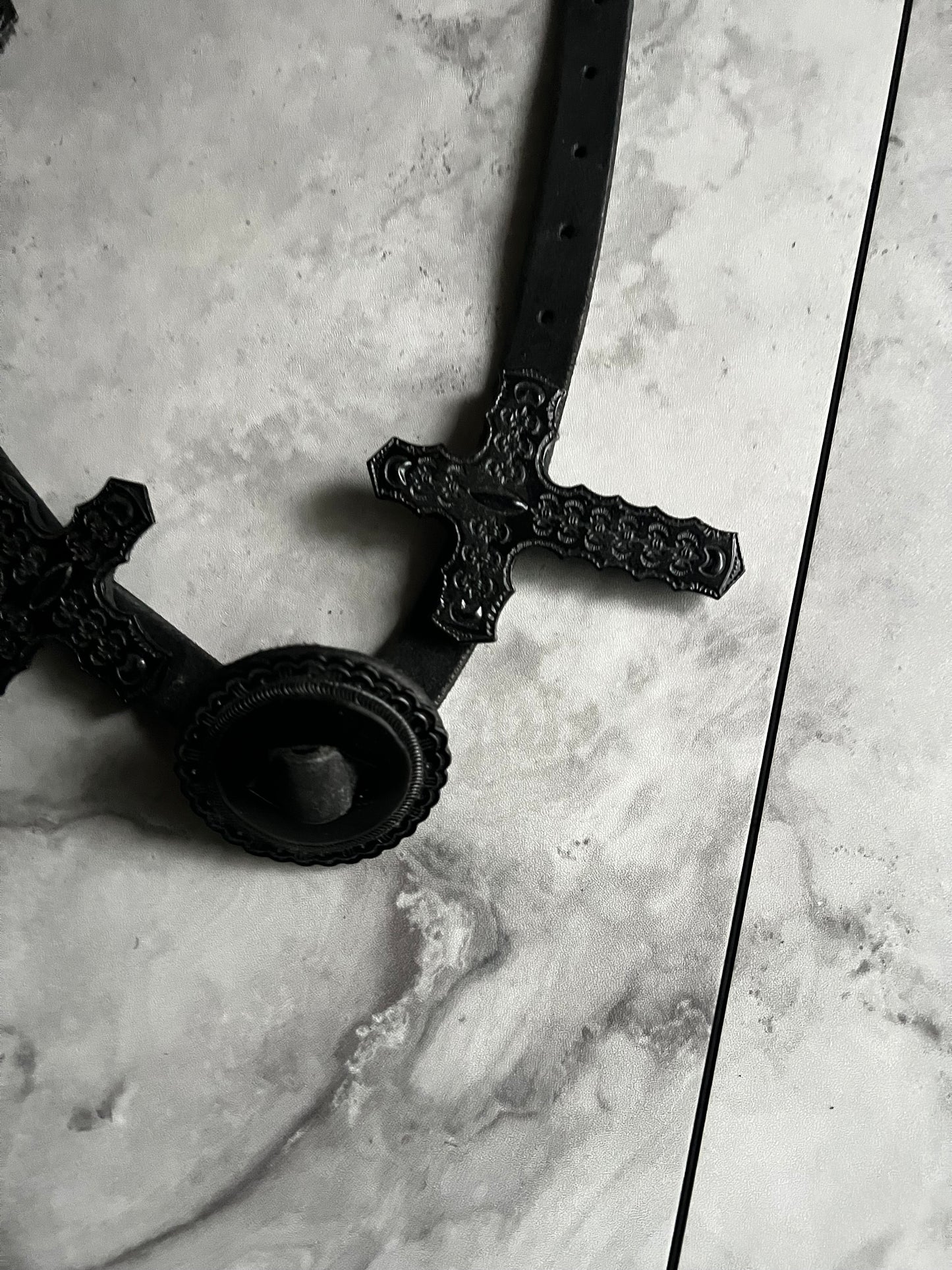 L.G.B Cross Concho Belt