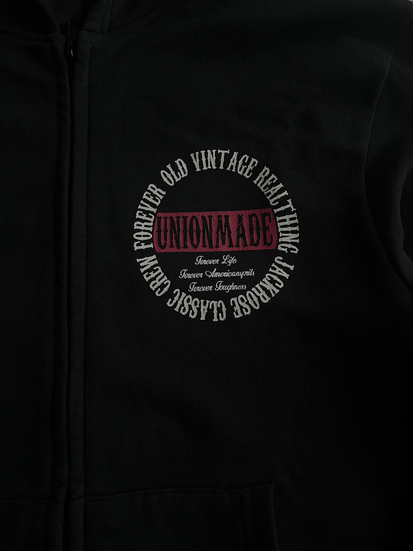 Jackrose Zip-Up Vintage Hoodie