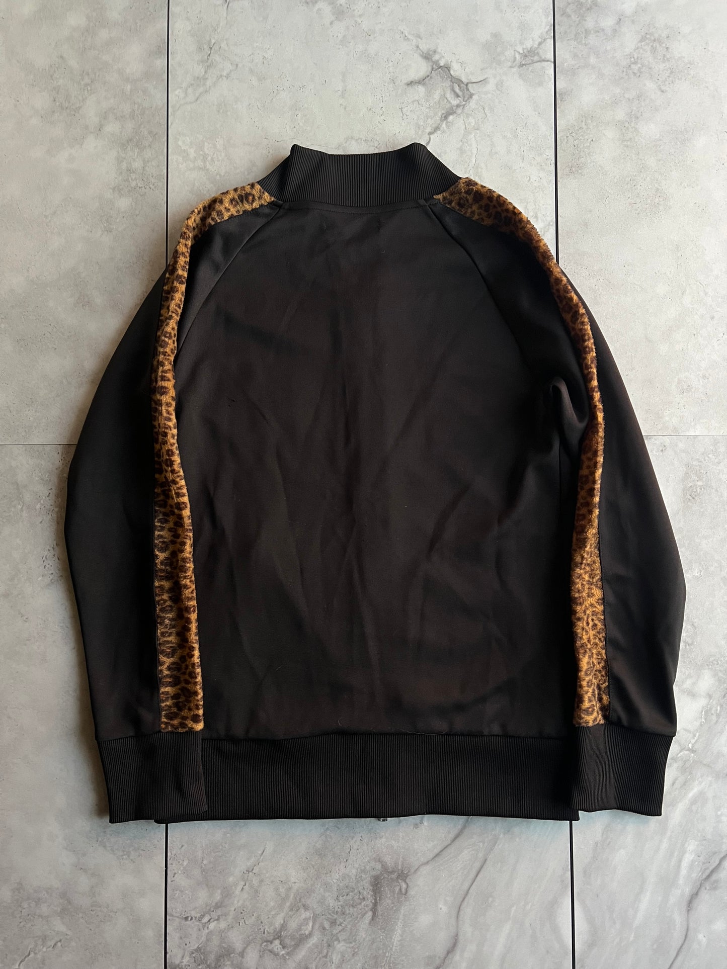 Varosh Sequin Leopard Track Jacket