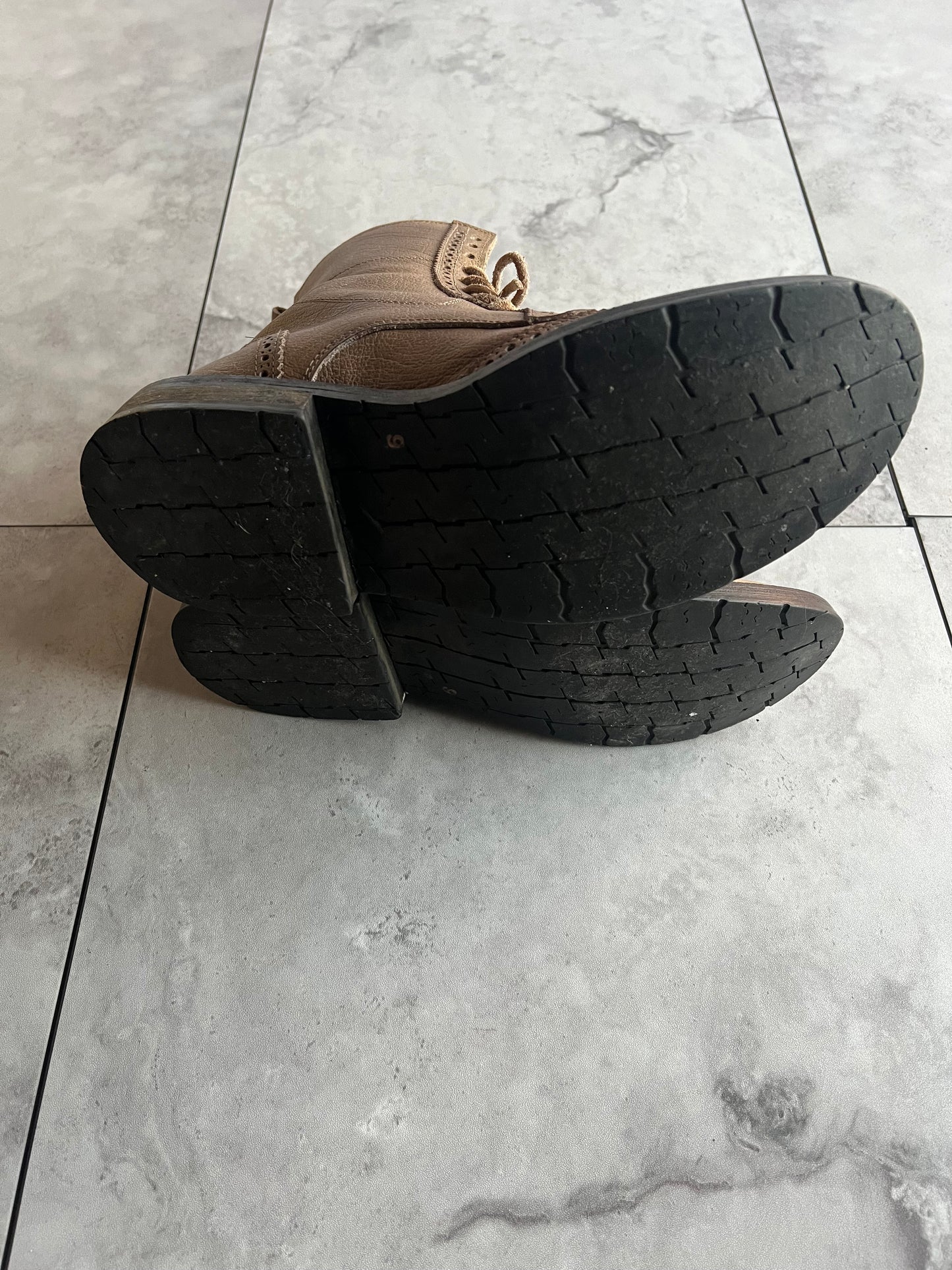 Alfredo Bannister Leather Lace Wester Colbag Boots