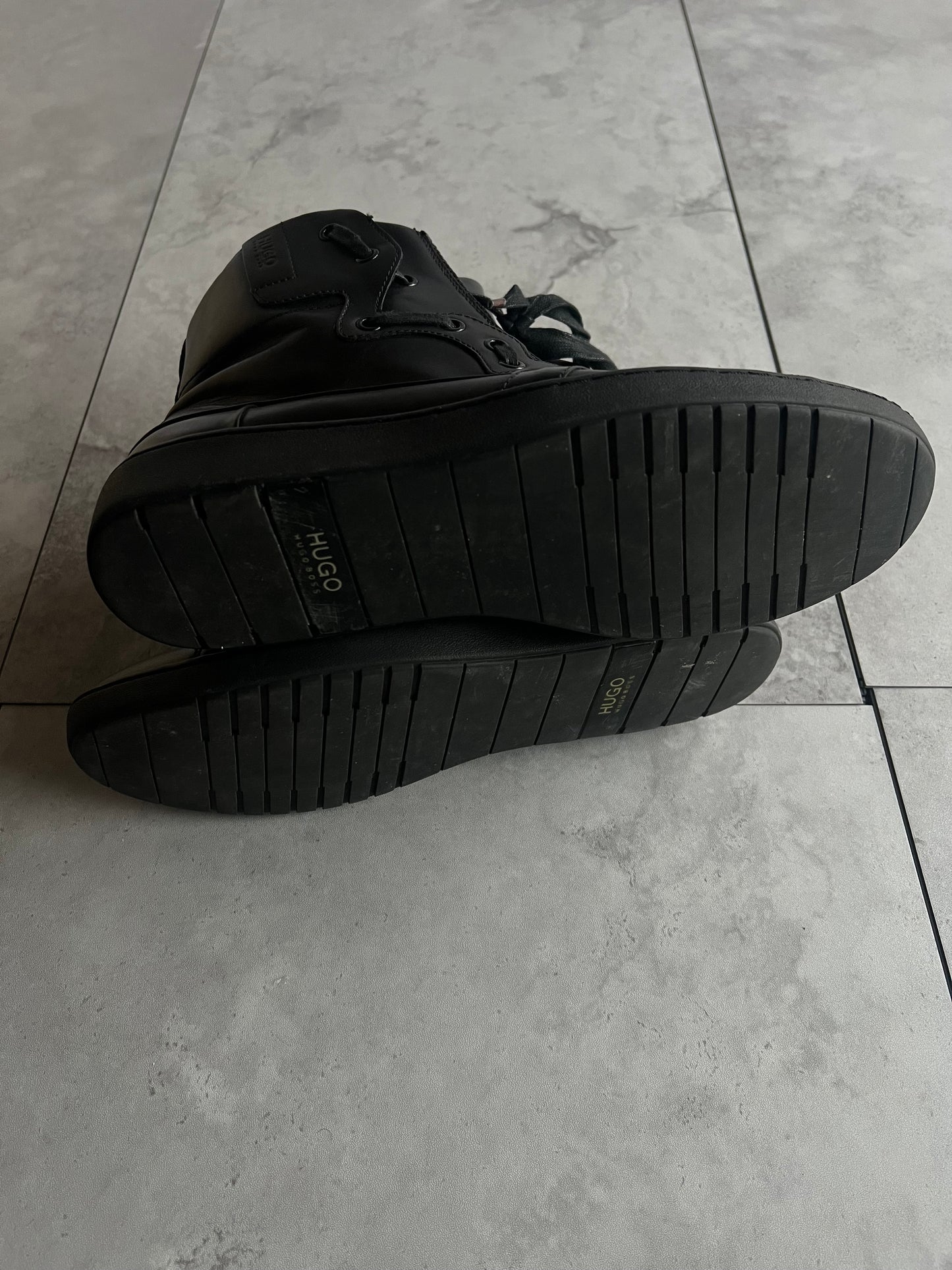 Hugo Boss Black Center Zip Sneakers