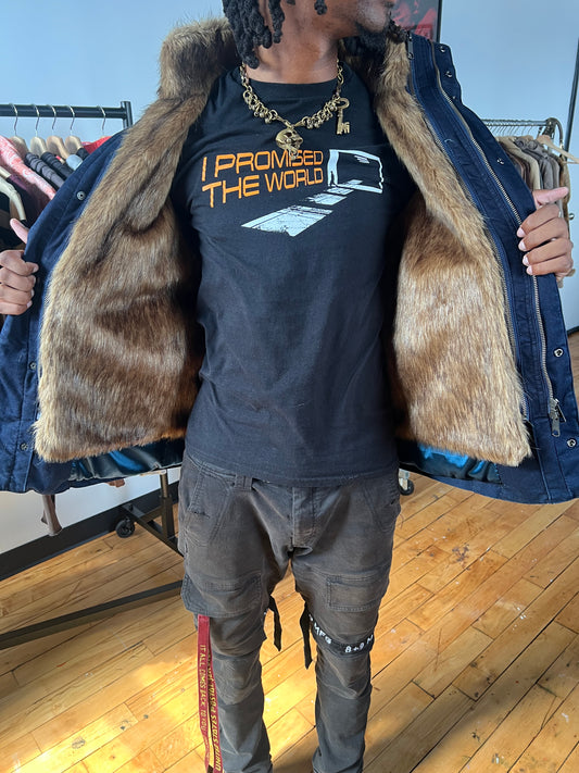 Rattle Trap Worker Fur Lined Jacket