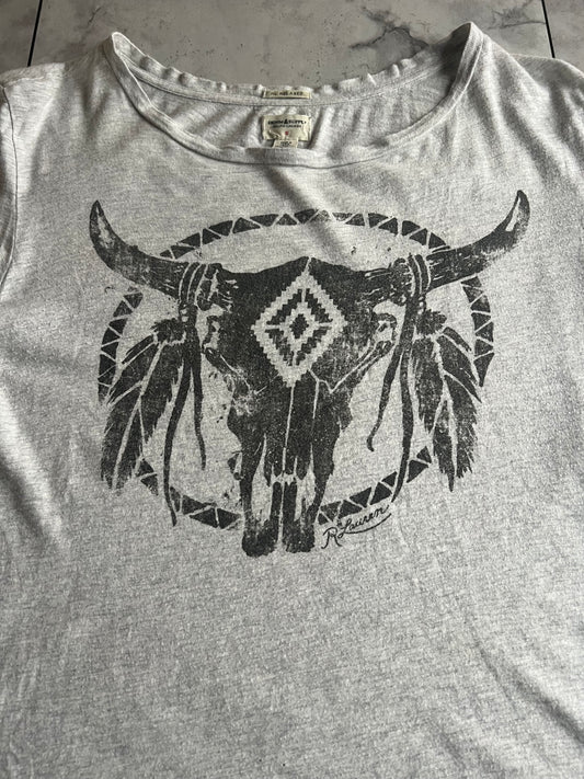 Vintage Faded Ralph Lauren Denim & Supply “Longhorn” Tee