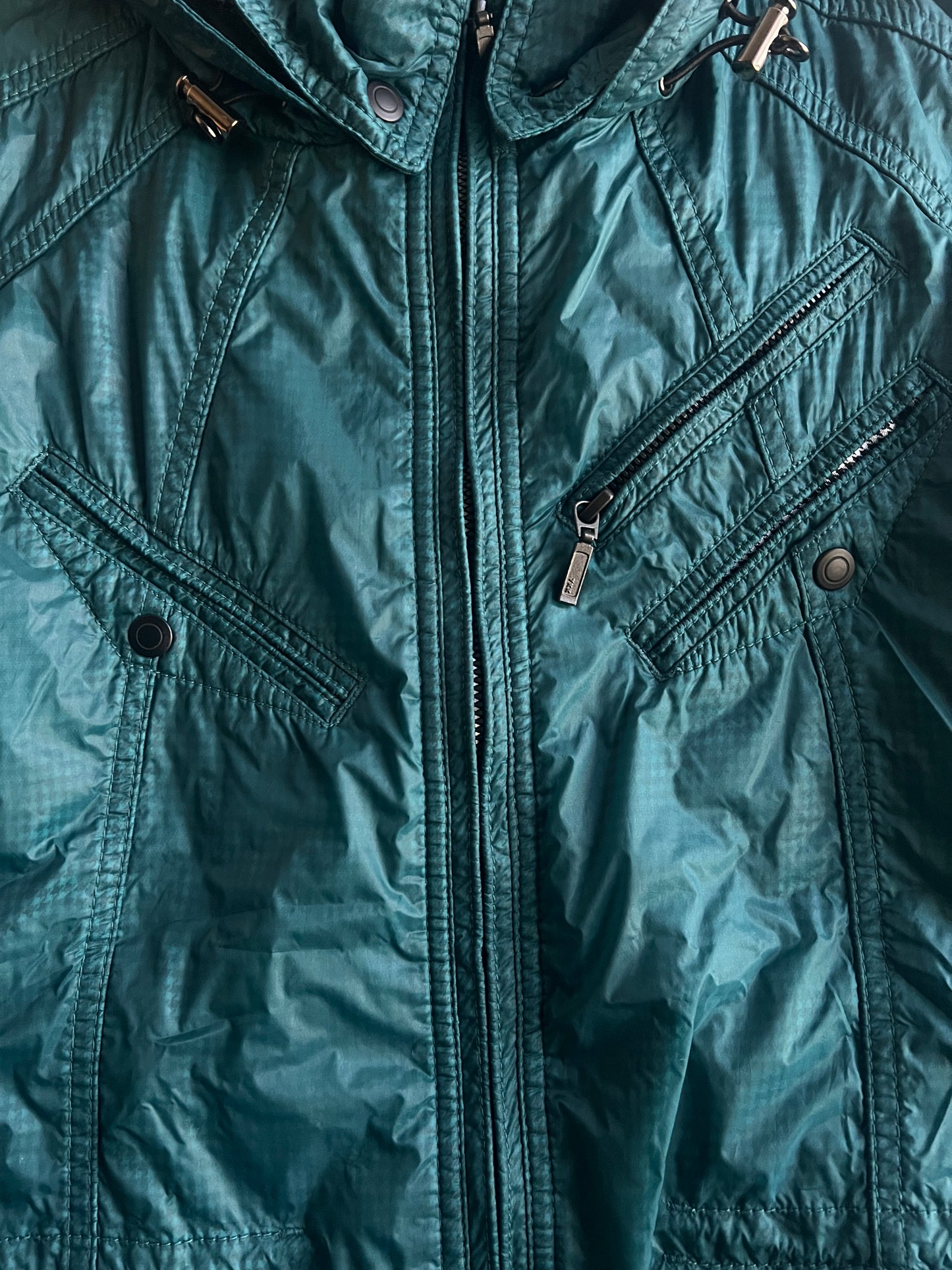 Nicole Club Hooded Nylon Parka Jacket