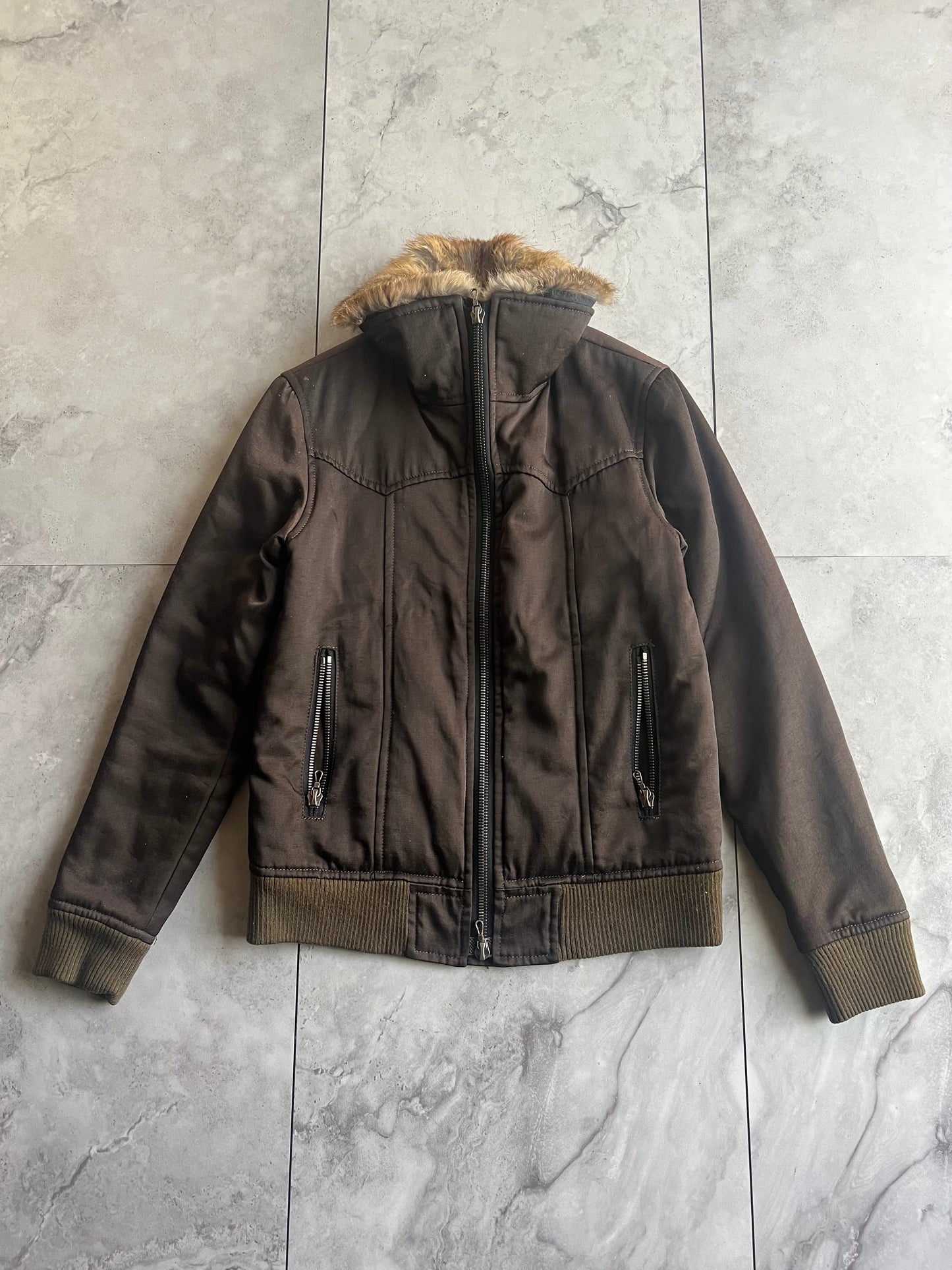Schlussel Rabbit Fur Jacket
