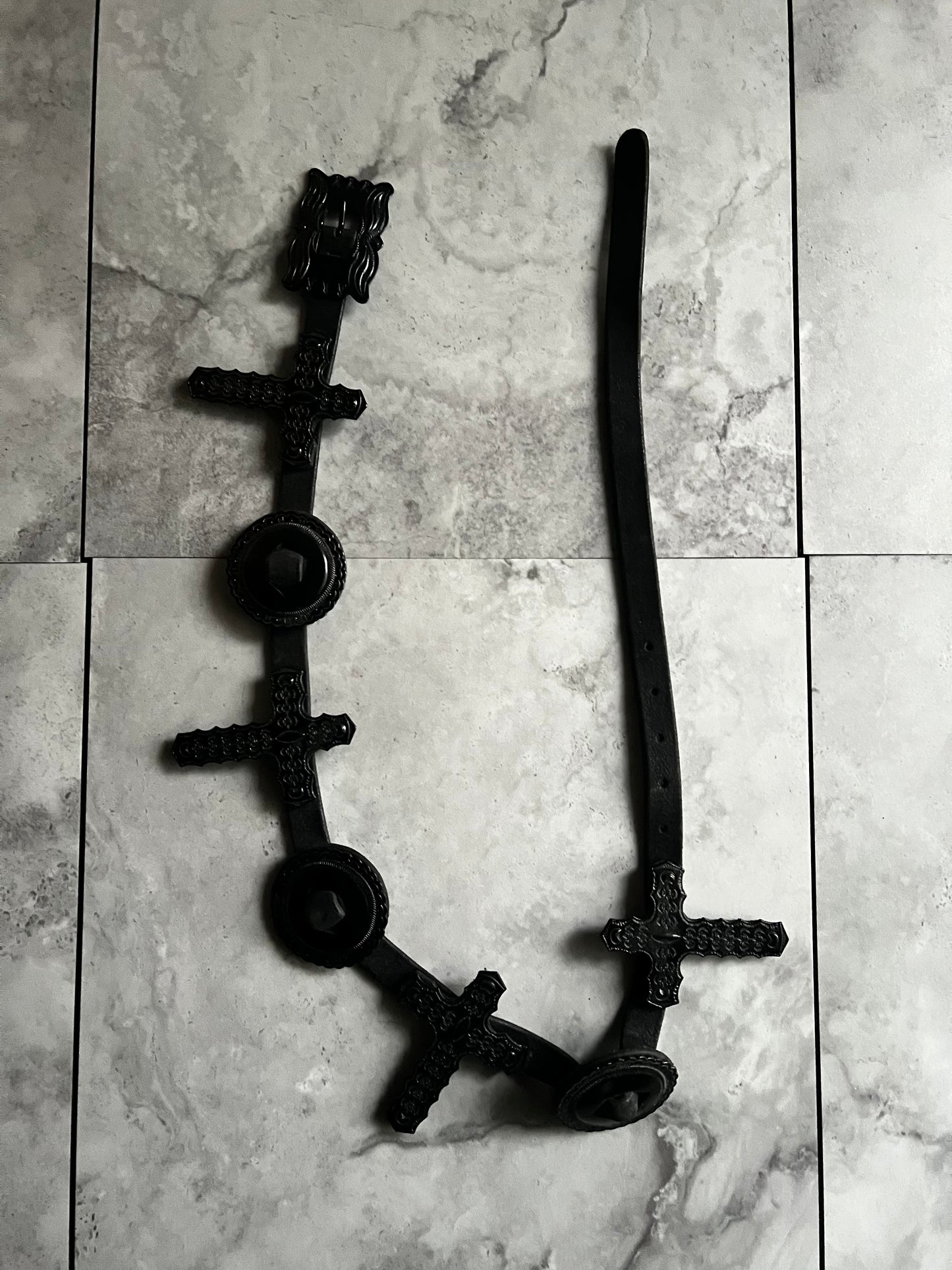 L.G.B Cross Concho Belt