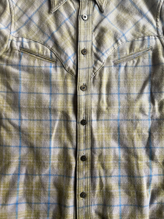 Backlash Leather Lined Flannel Shirt