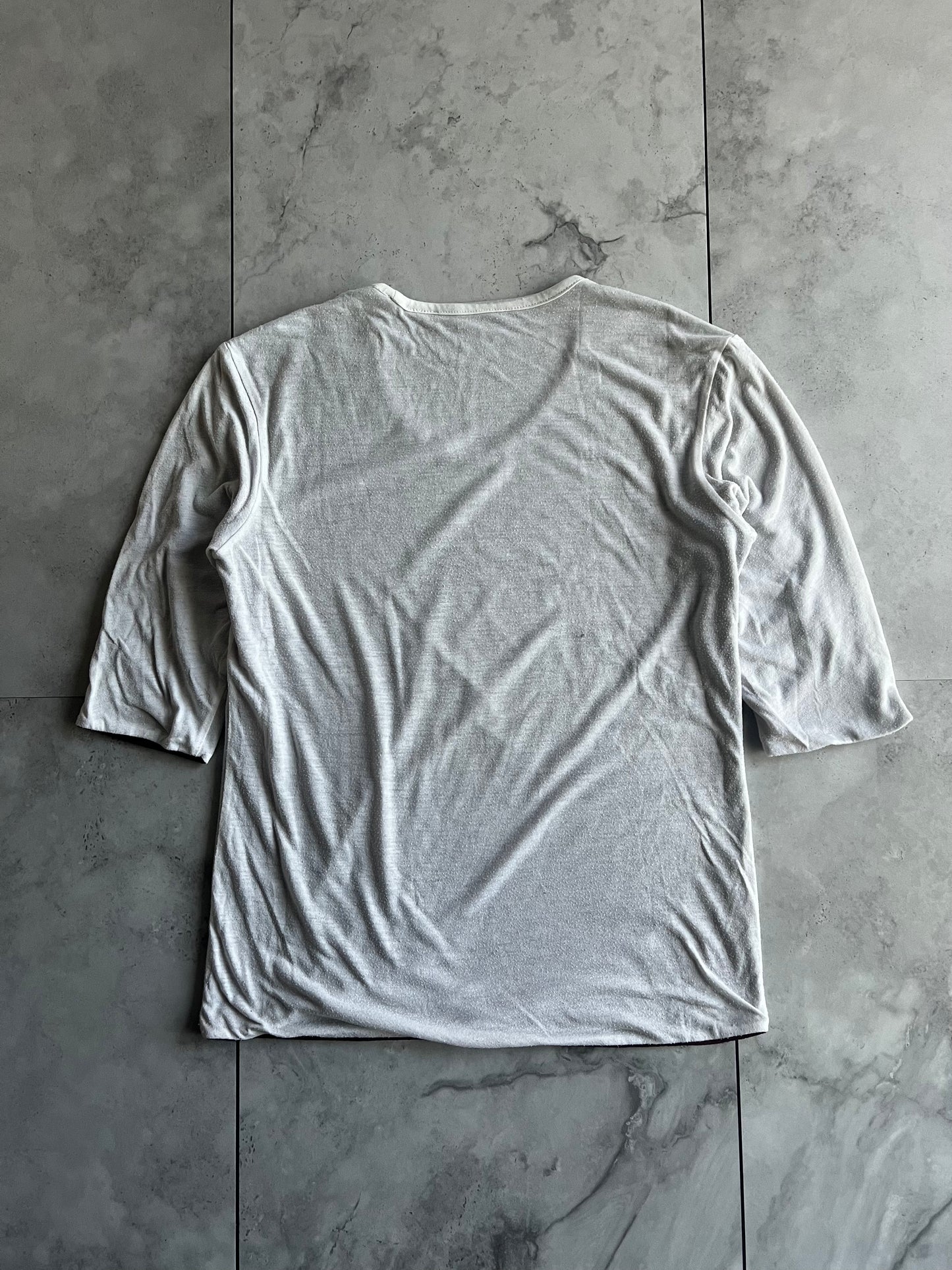 Nicole Club Layered 1/2 Sleeve “Poem” Tee