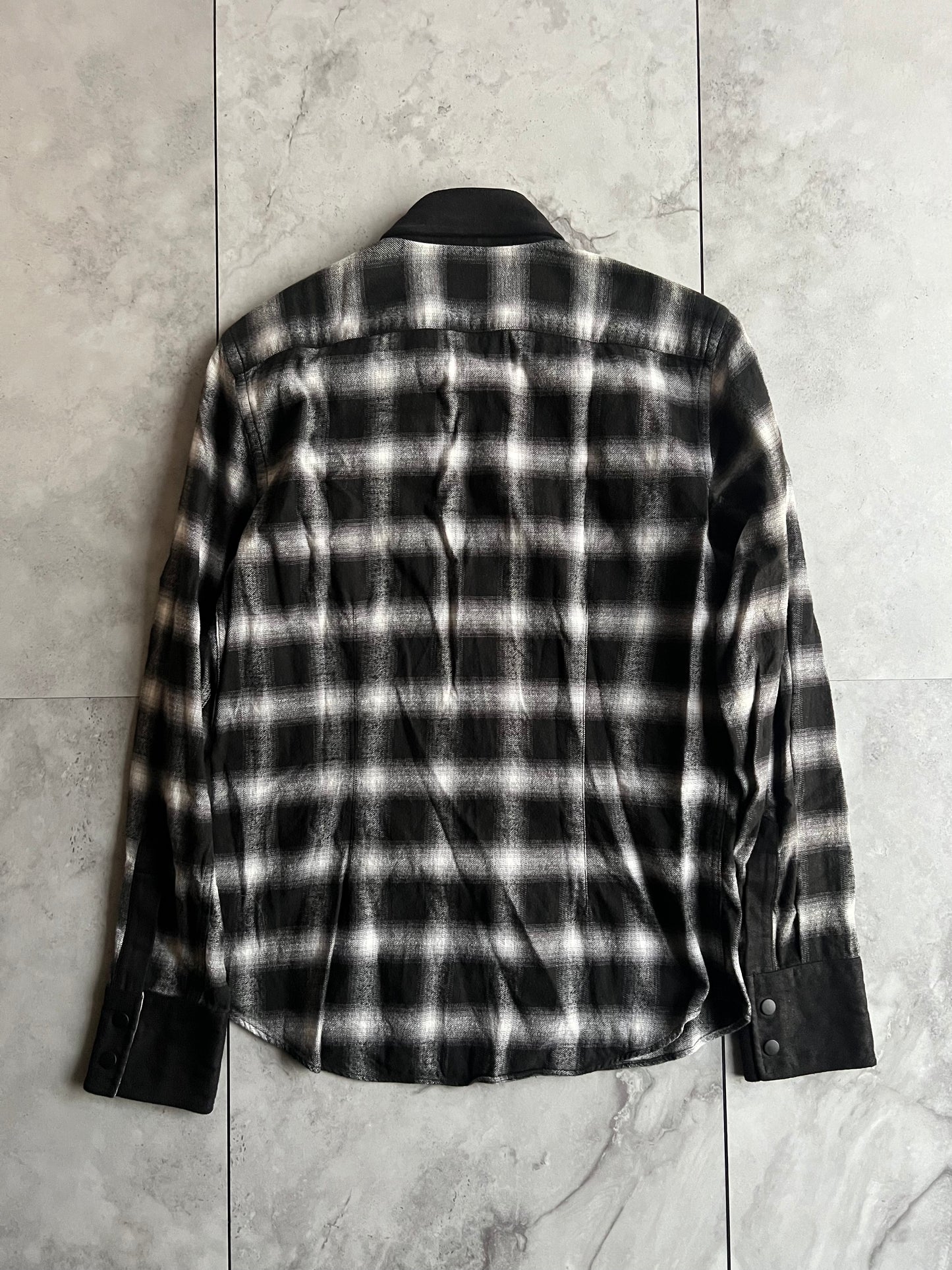 291295 Homme Suede Trim Flanel