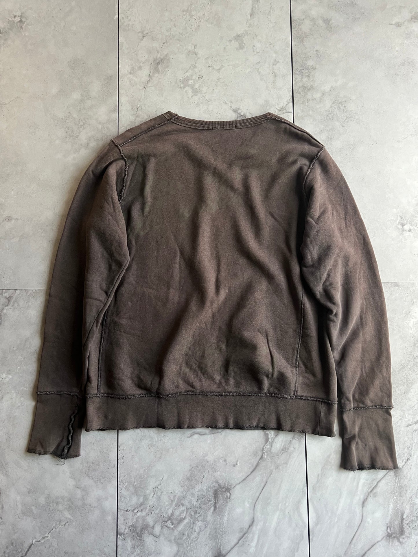 291295 Homme “It’s My World” Heavy Stitch Printed Swearer