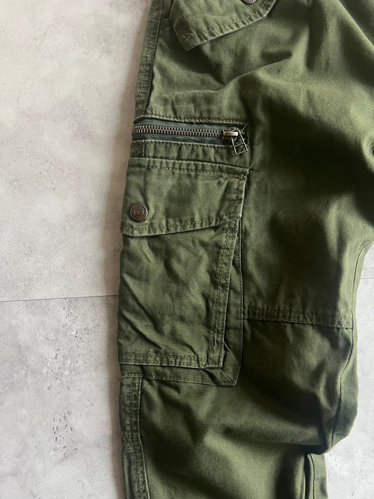 Semantic Design Single Zip Cargo Pants