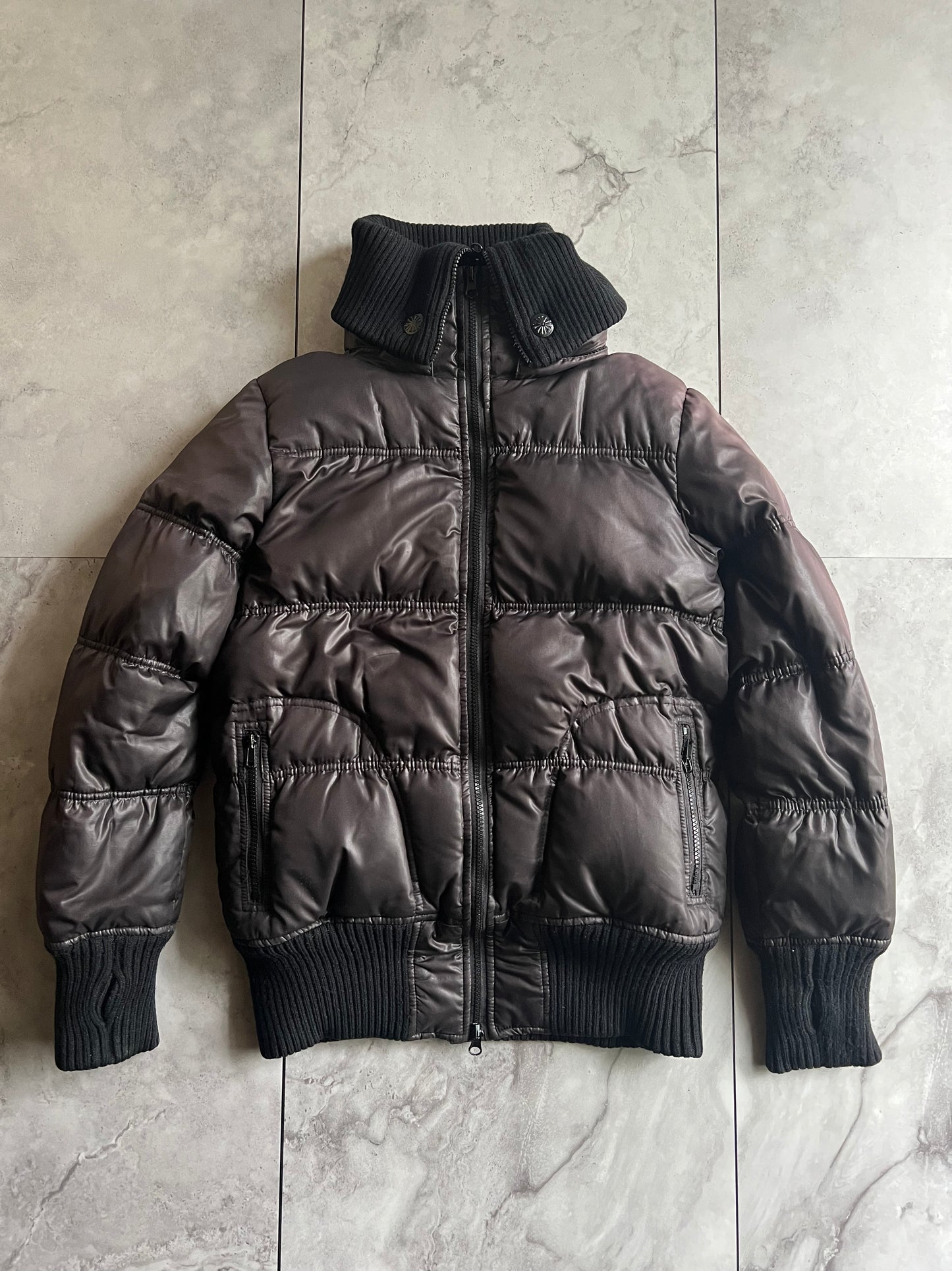 Buffalo Bobs Double Layered Sun-Faded Puffer Jacket