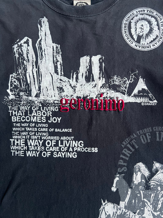 Geronimo Tribal Embroidered Long Sleeve
