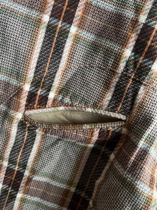 Backlash Leather Lined Flannel Shirt