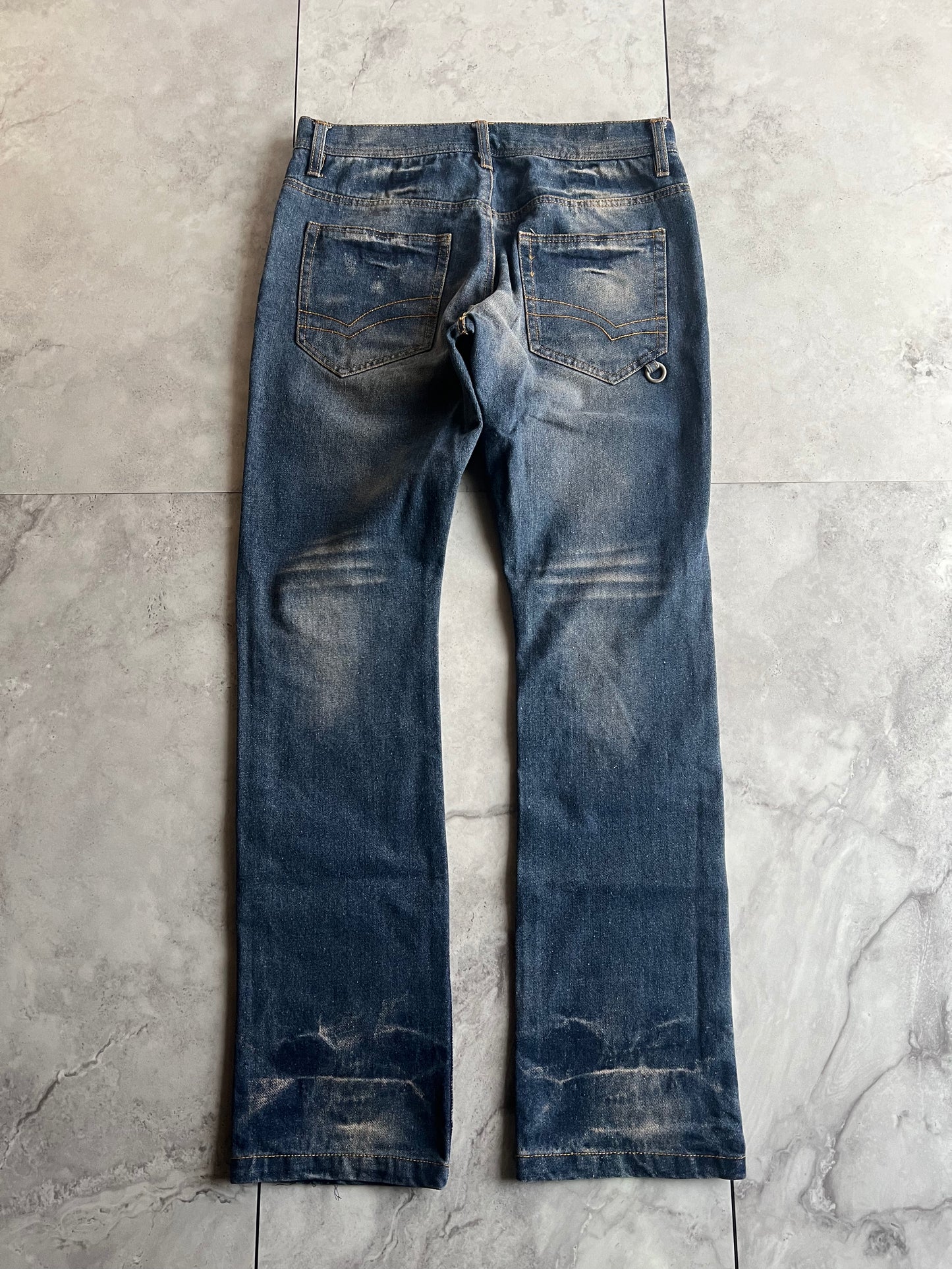 In The Attic “Poem” Rust Wash Denim