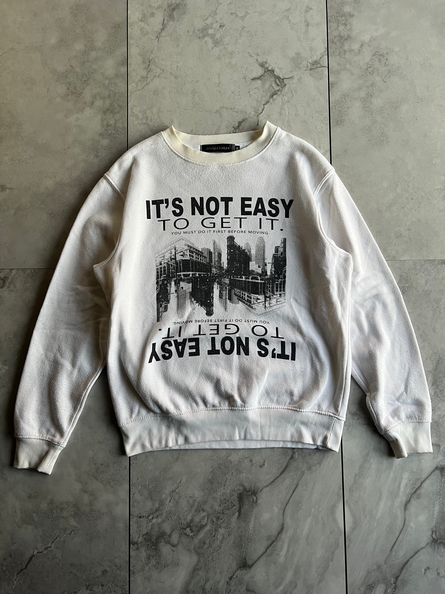 Thruxton “It’s not Easy” Sweater