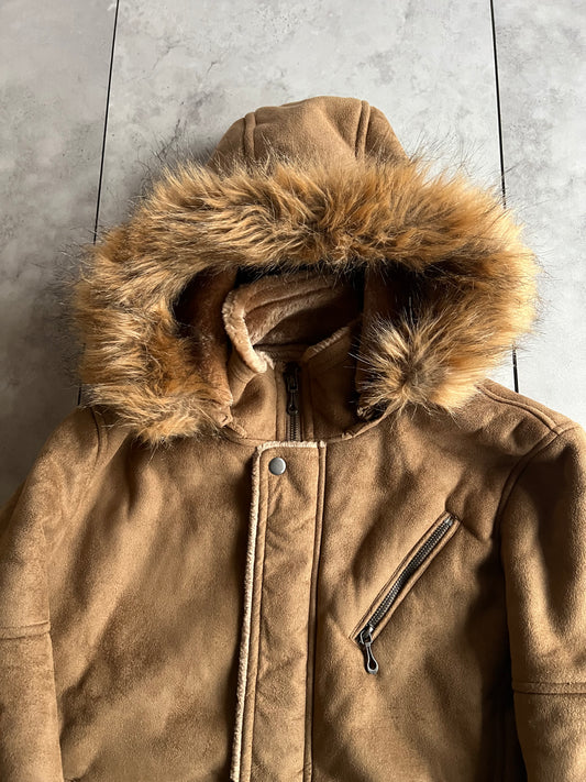Tak-Q fur Hooded/Lined Coat