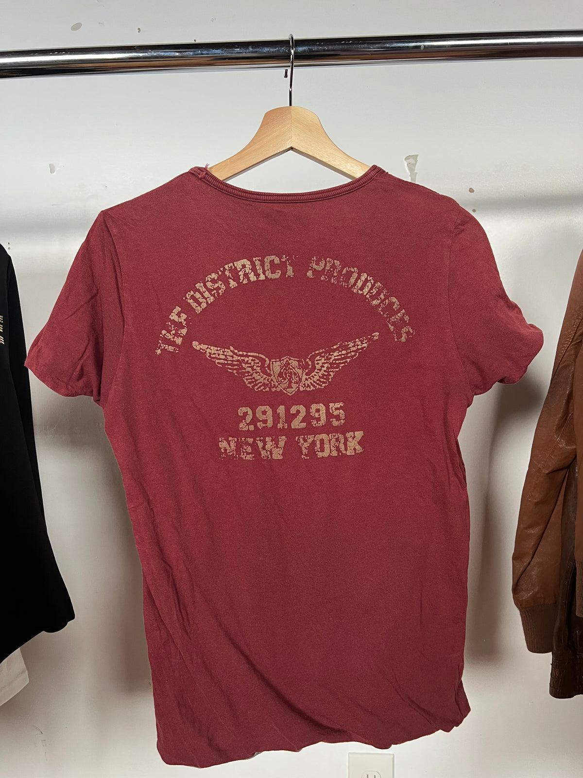 291295 Homme “Central Workshop” Double Layered Tee