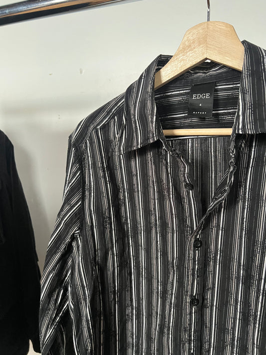 Edge Rupert Veiled Striped Button Up