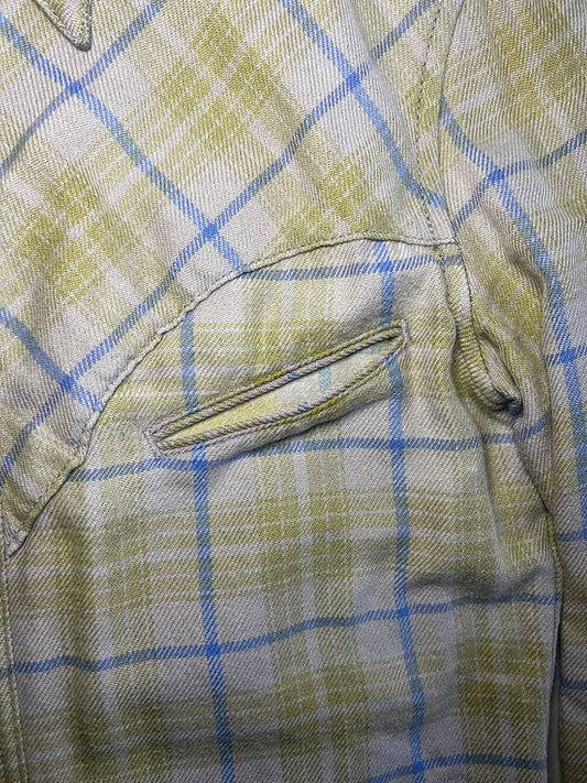 Backlash Leather Lined Flannel Shirt