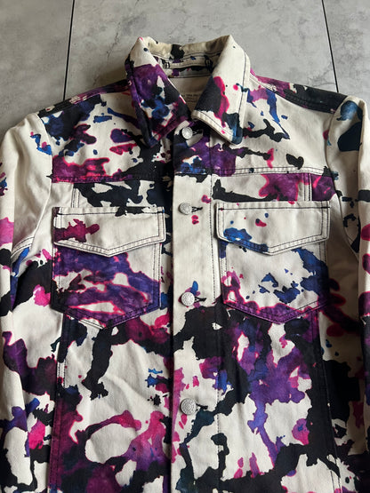Dries Van Noten “Paint Spill” Denim Jacket
