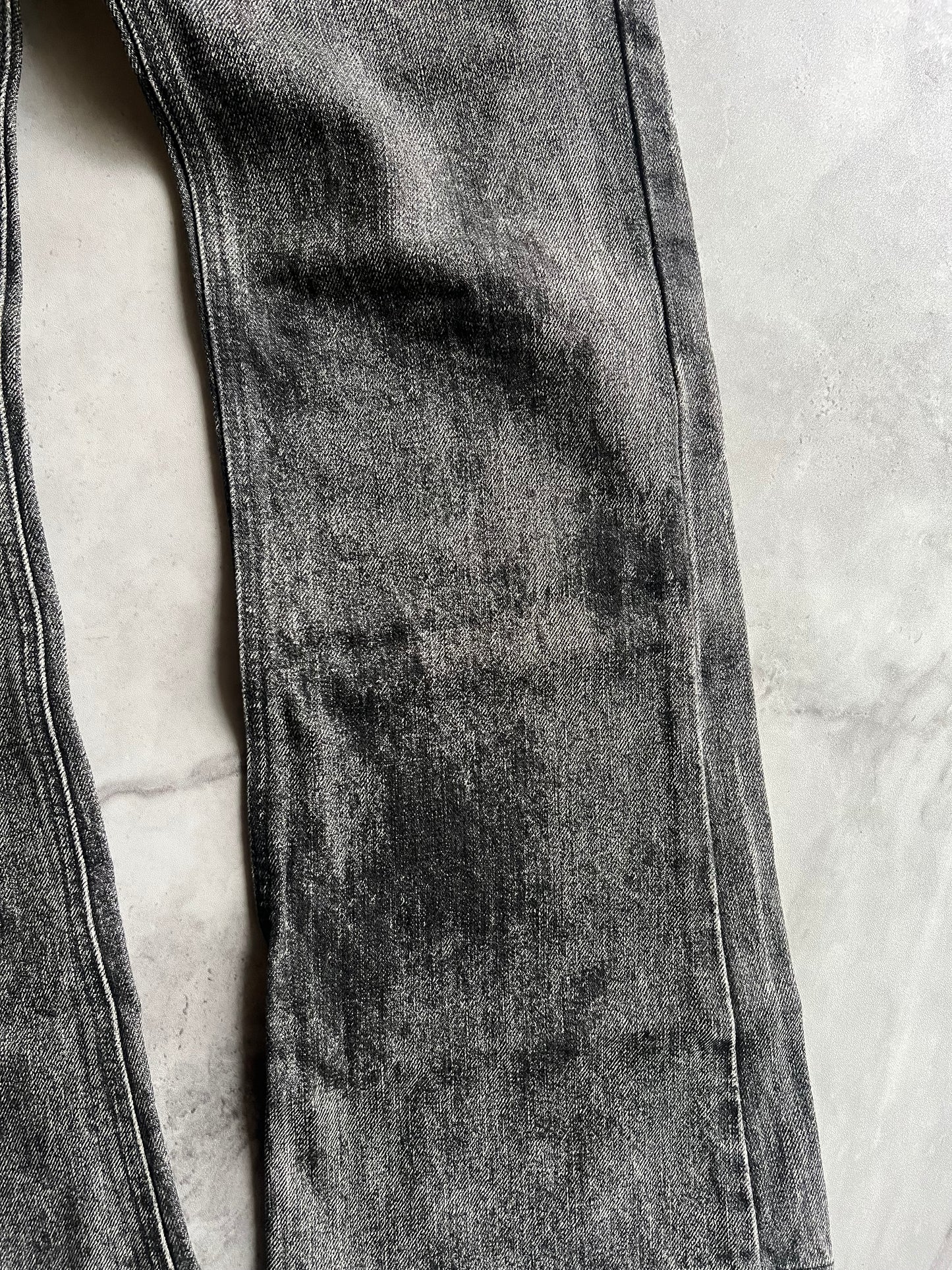 Edge Rupert Grey Wash Flared Denim