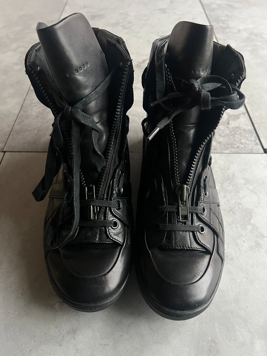 Hugo Boss Black Center Zip Sneakers
