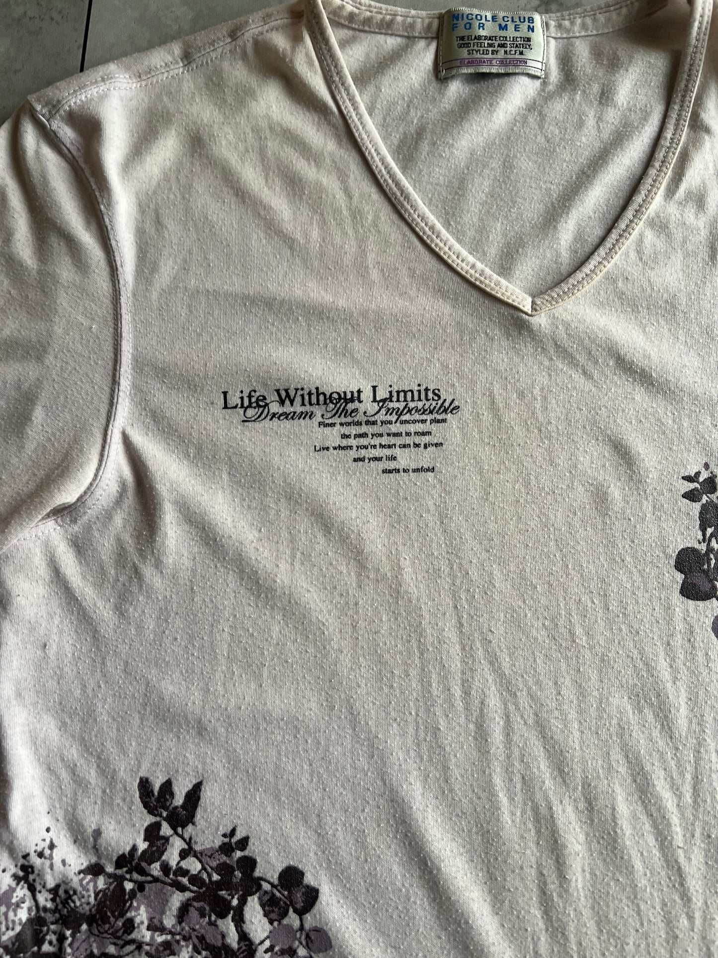 Nicole Club “Life Without Limits” Tee