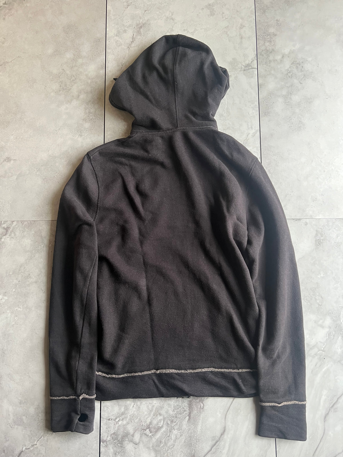 Zadig & Voltaire Thumb Hole Reverse-Sewn Hoodie