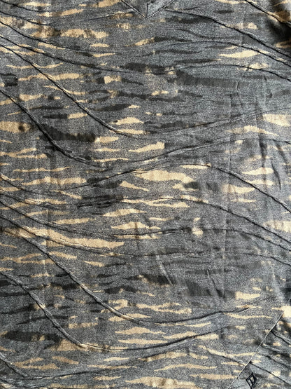 Regius Evolution Zebra Effect Zipper Detail Shirt