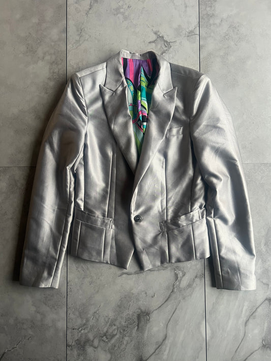Madhound Silver Tailored Blazer