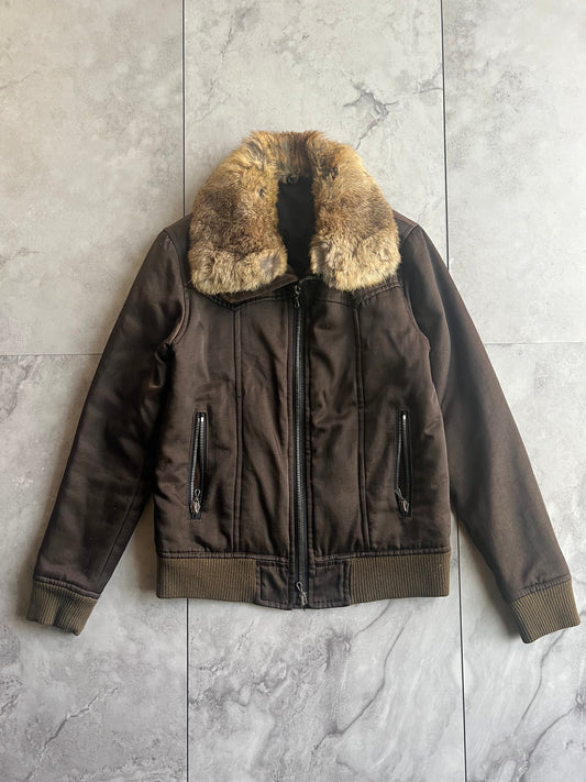 Schlussel Rabbit Fur Jacket