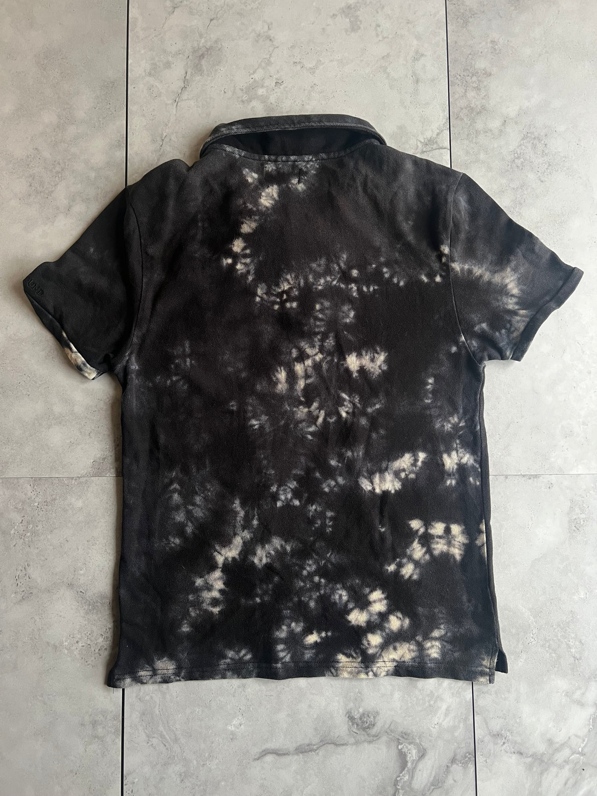 Mad Hound Acid Wash Embroidered Polo